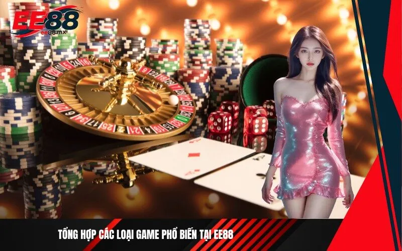 Tổng hợp các loại game phổ biến tại Ee88
